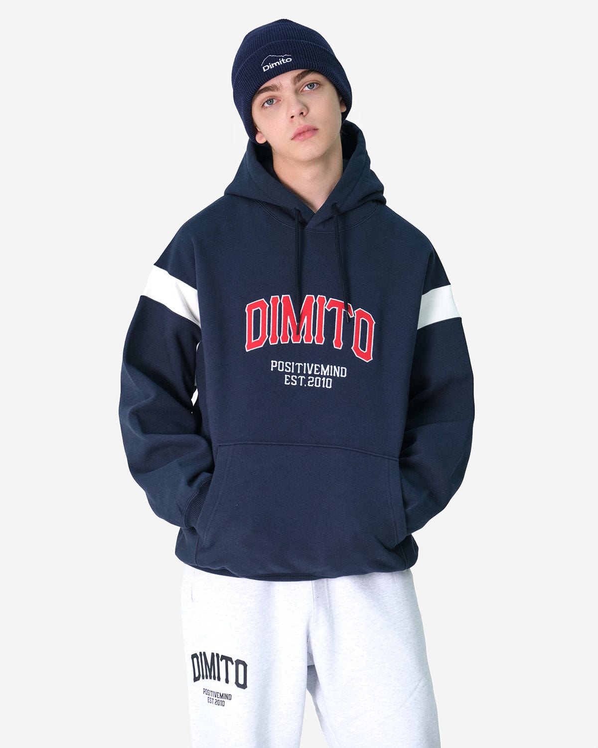 VERT AUTHENTIC HOODIE NAVY