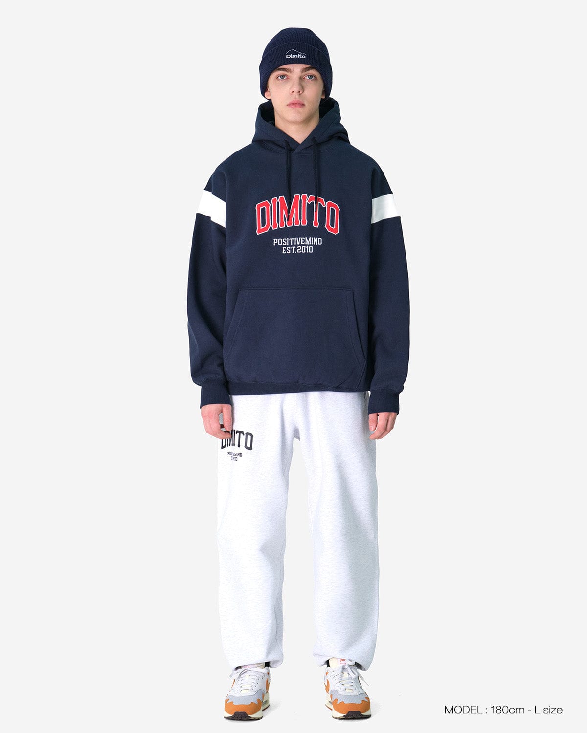 VERT AUTHENTIC HOODIE NAVY