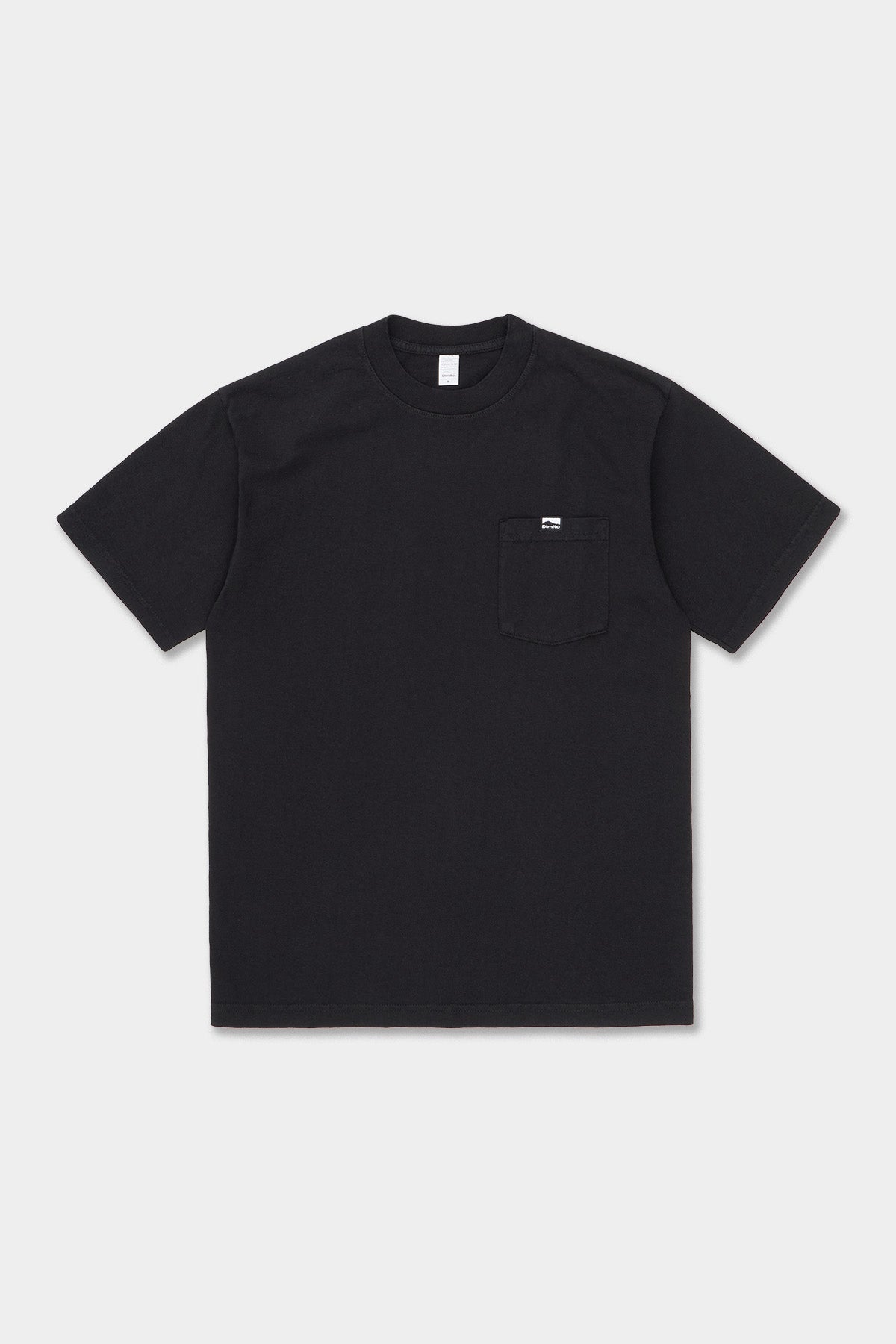 VERT AUTHENTIC POCKET SSV 6.5OZ TEE BLACK