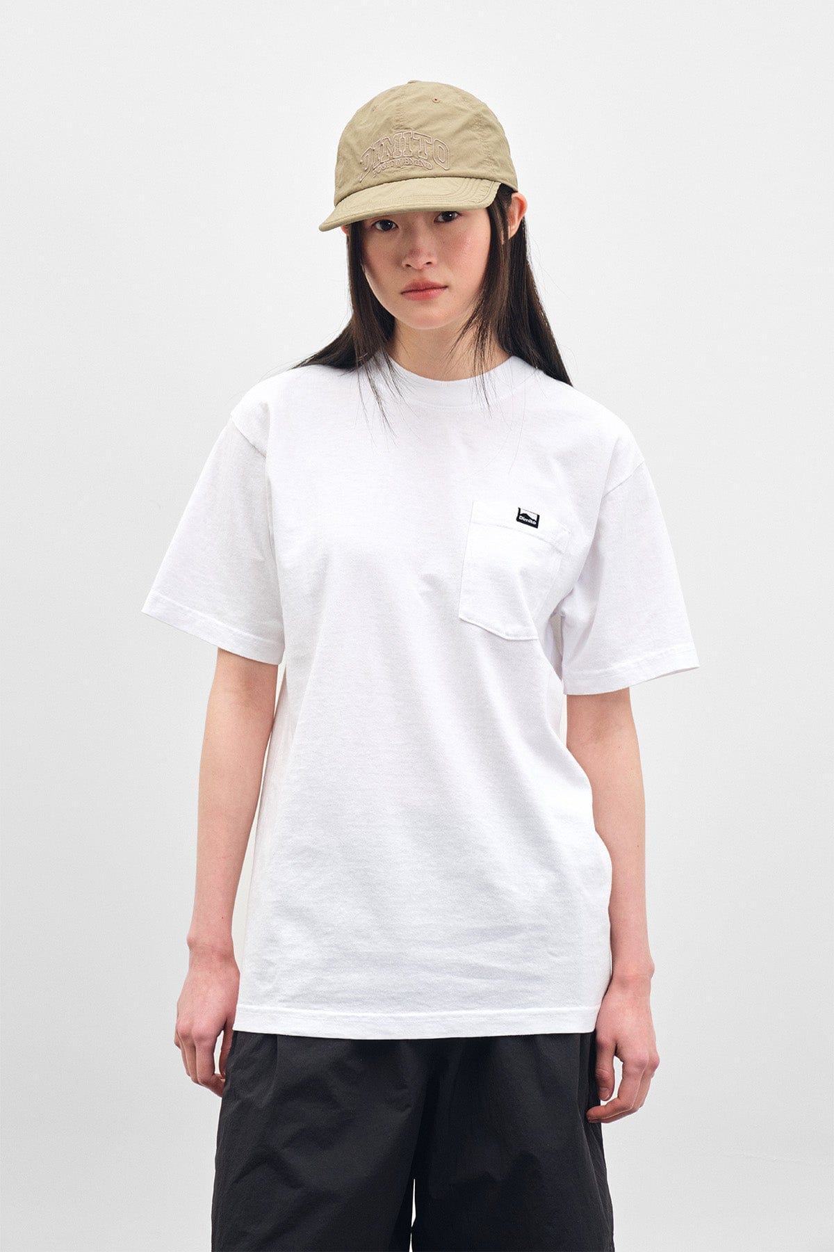 VERT AUTHENTIC POCKET SSV 6.5OZ TEE WHITE