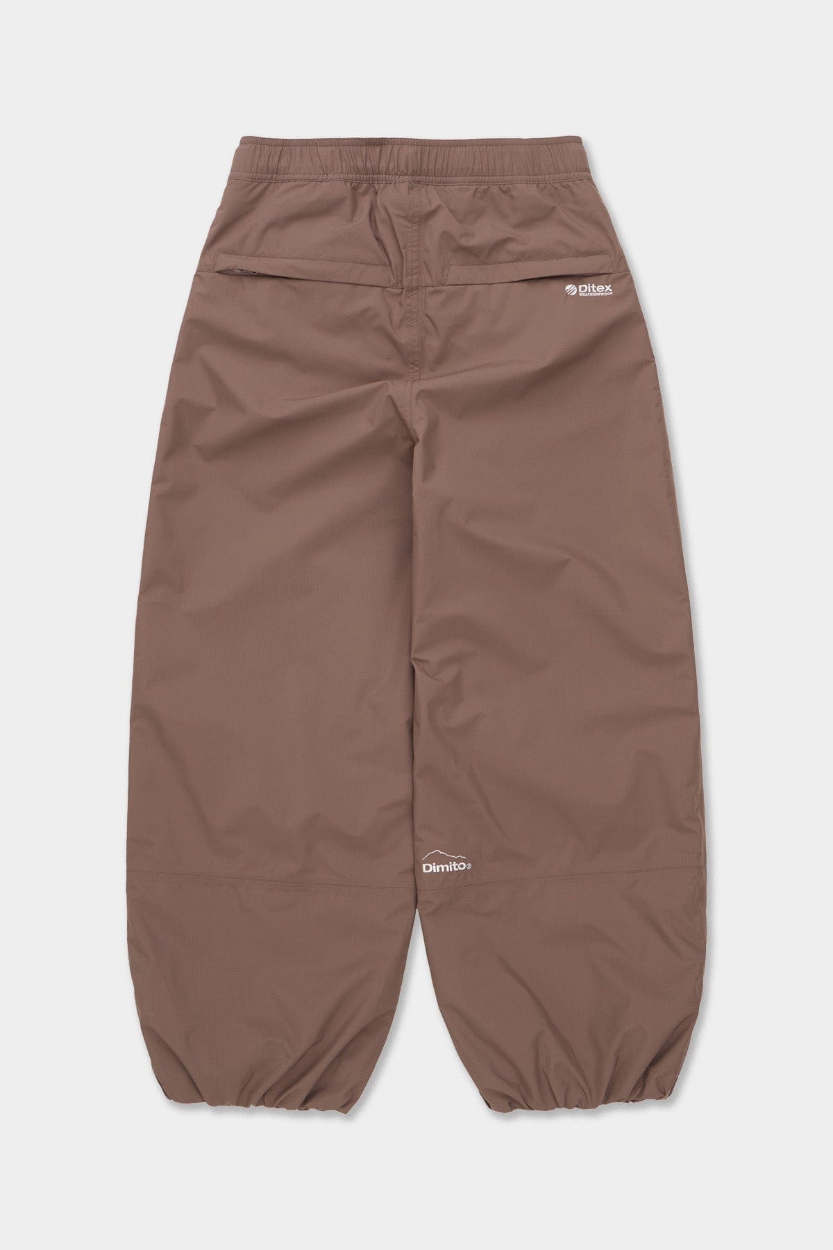 VERT BANDED BT PANTS DEEP BROWN