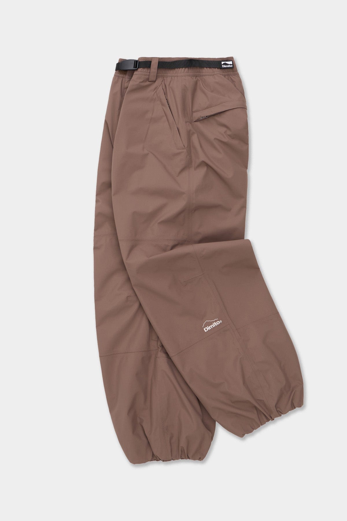 VERT BANDED BT PANTS DEEP BROWN