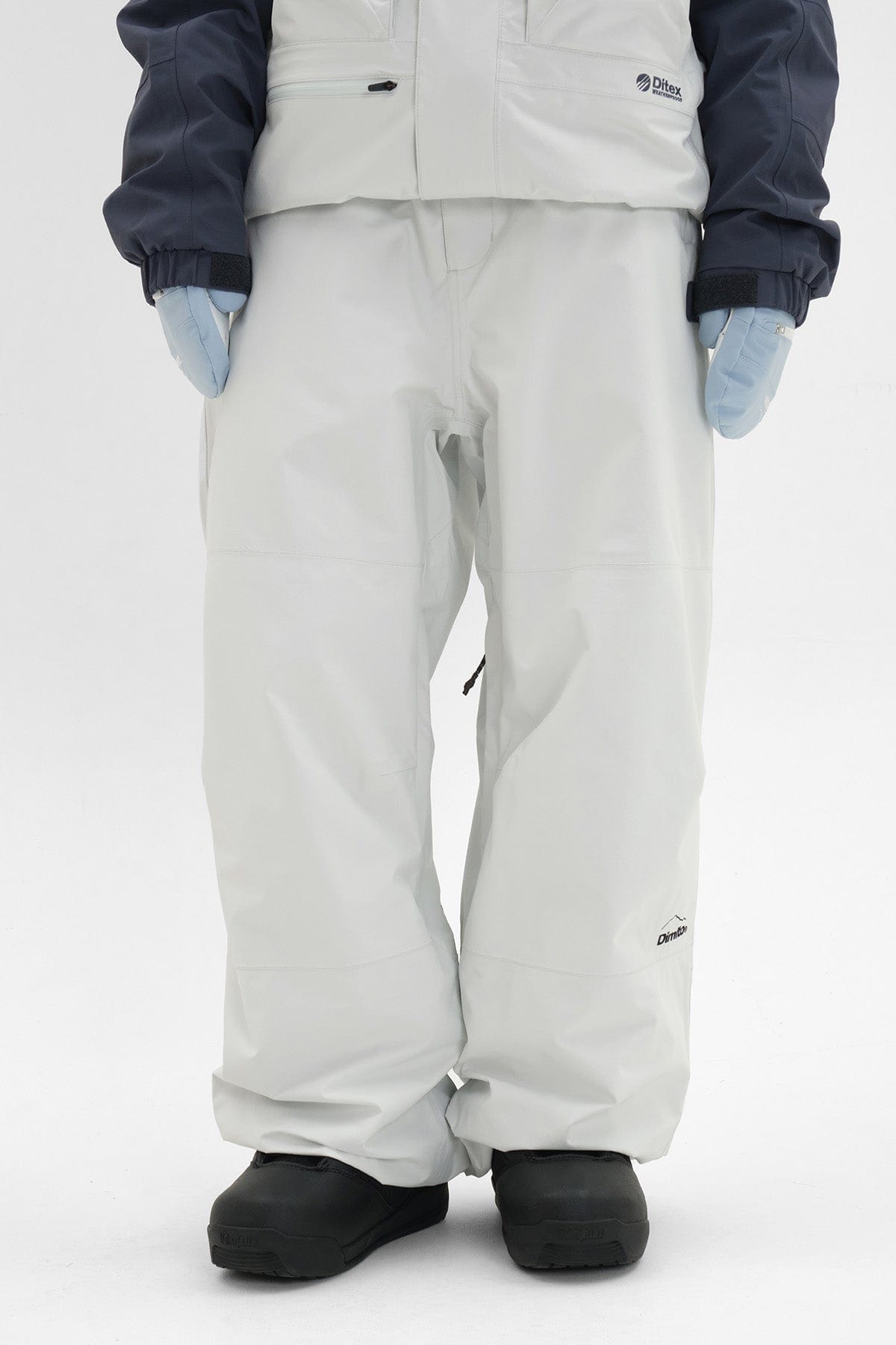 VERT BANDED BT PANTS DEEP WHITE