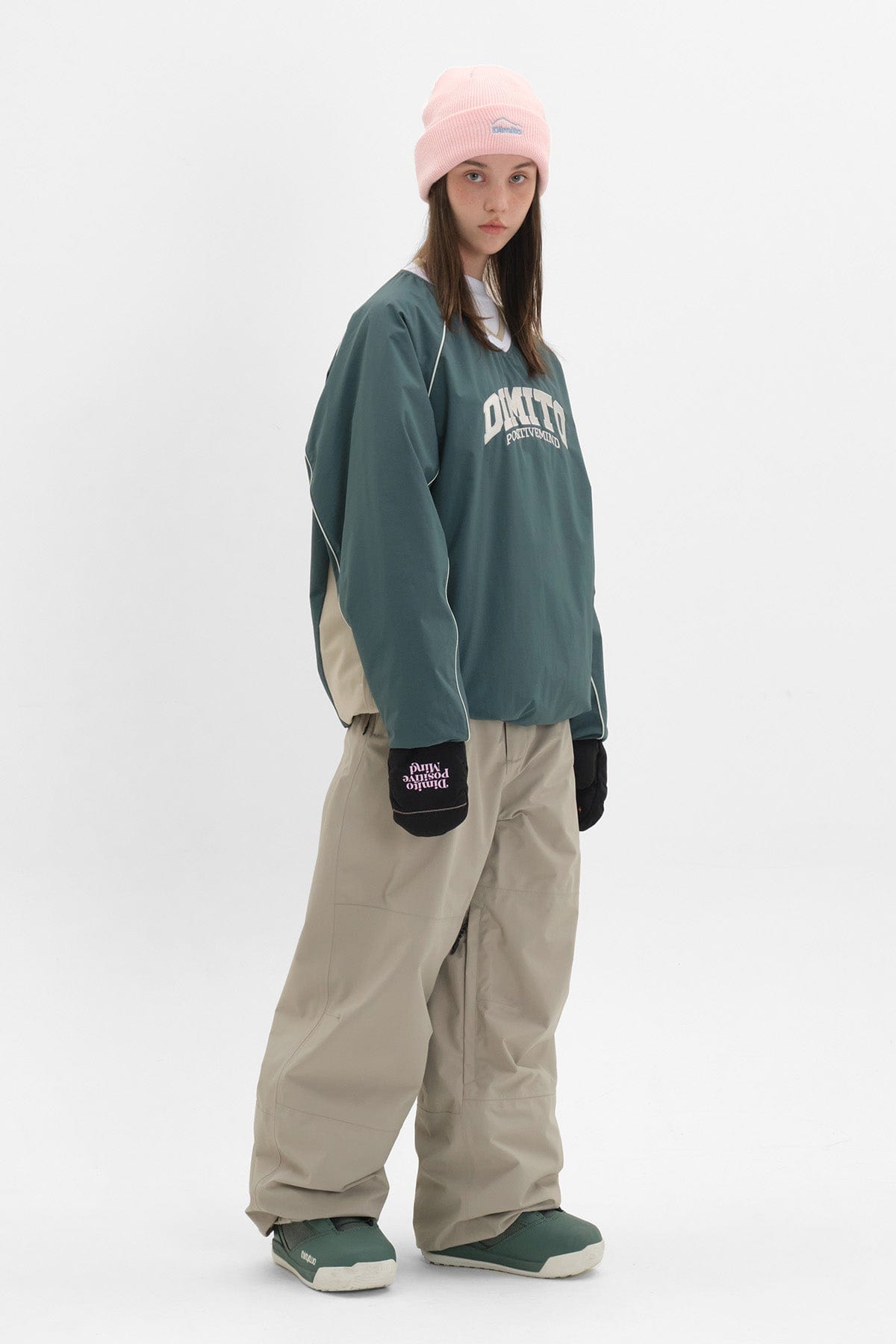 VERT BANDED BT PANTS GOAT