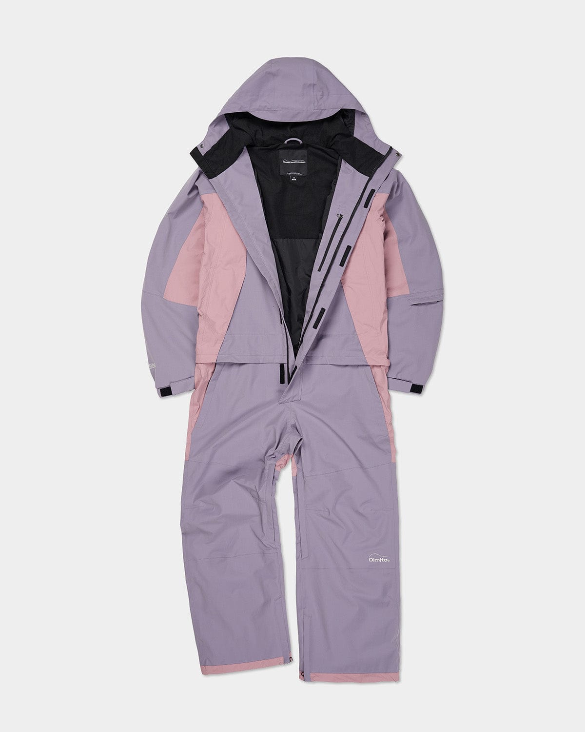 VERT BLOCK ES JUMPSUIT PURPLE ASH