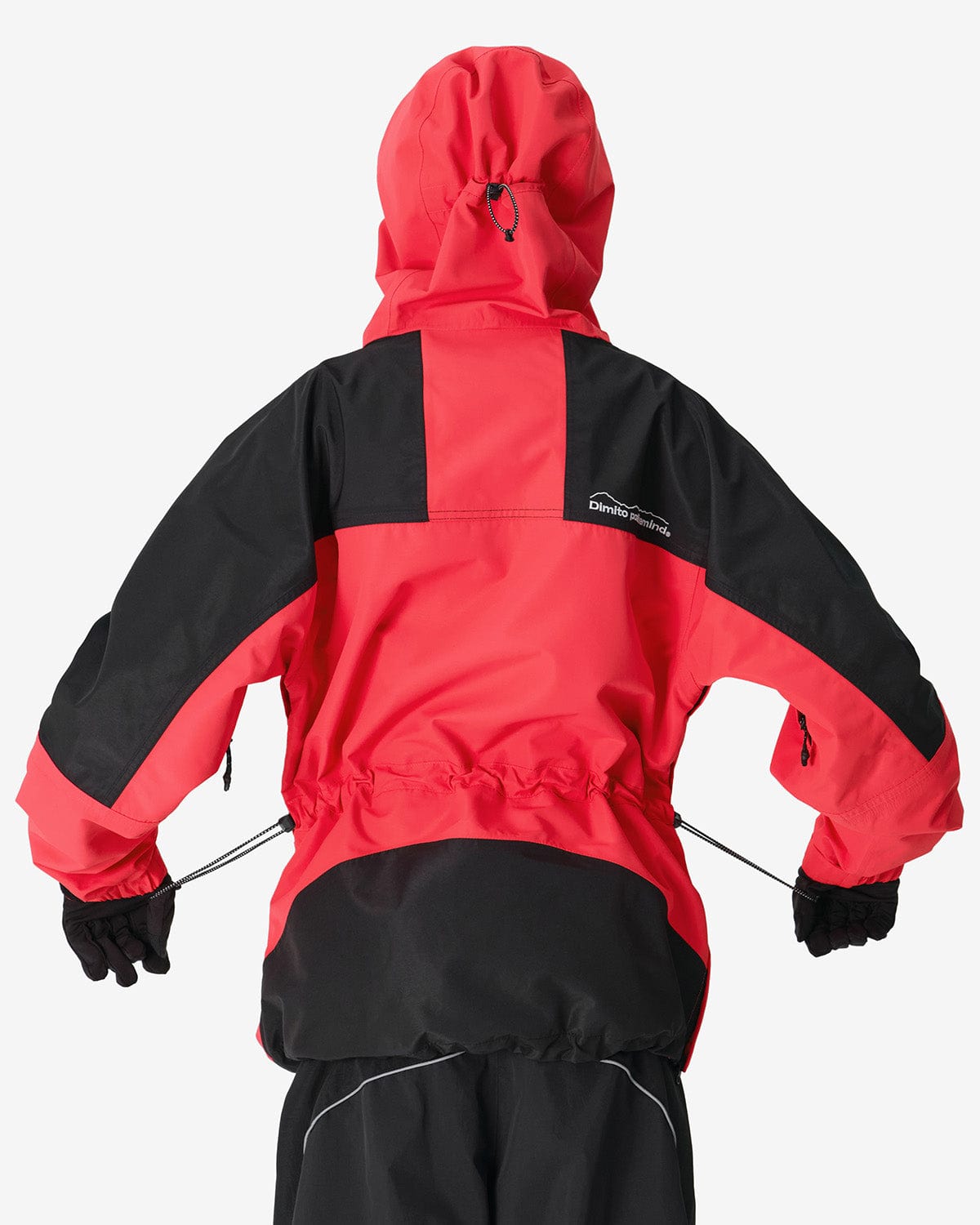 VERT BLOCK MT JACKET CRIMSON