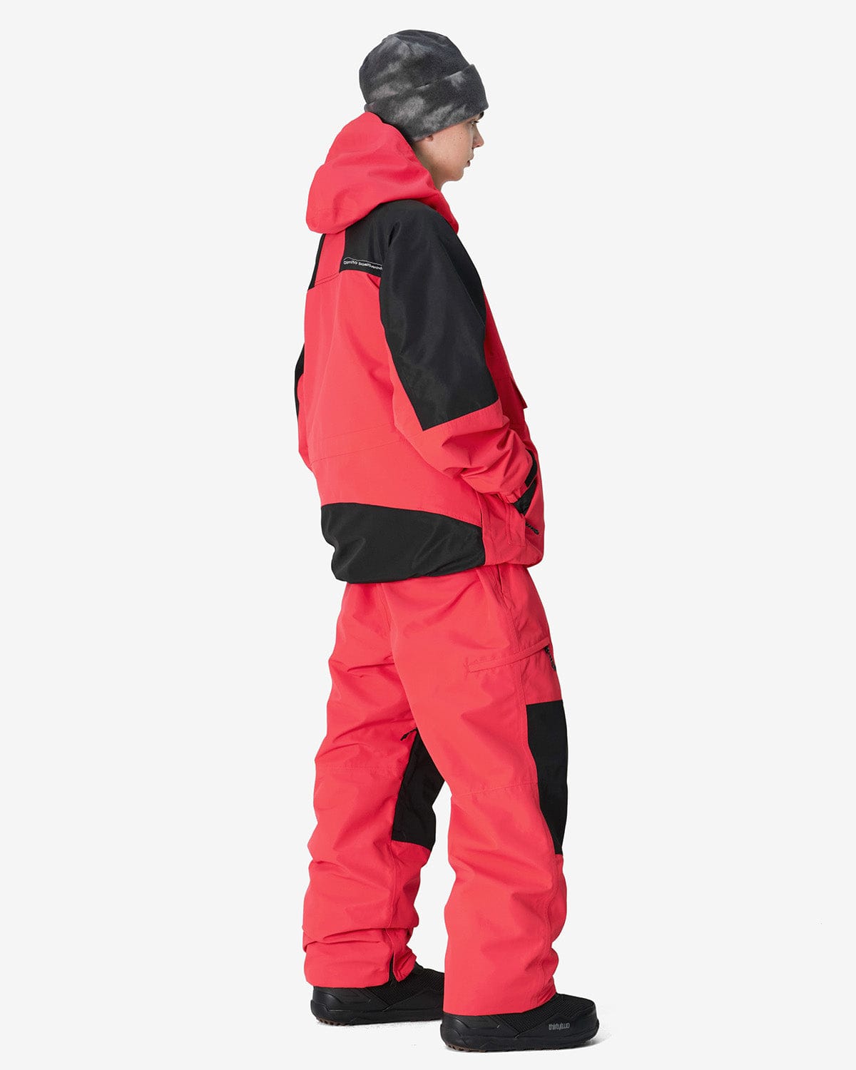 VERT BLOCK MT JACKET CRIMSON