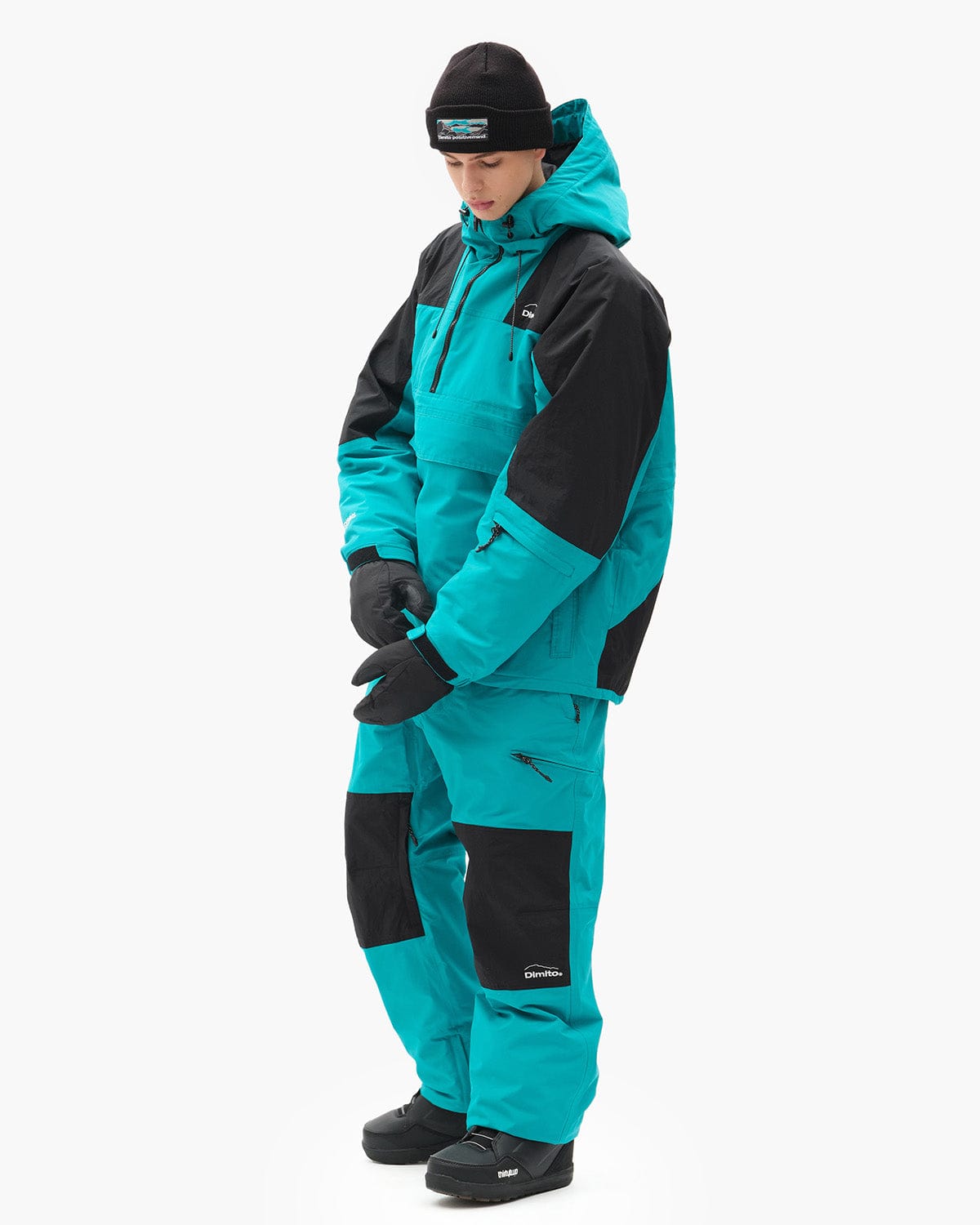 VERT BLOCK MT JACKET EMERALD