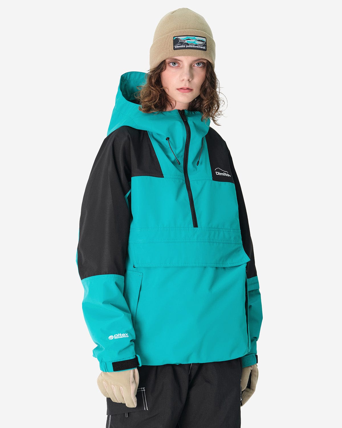 VERT BLOCK MT JACKET EMERALD