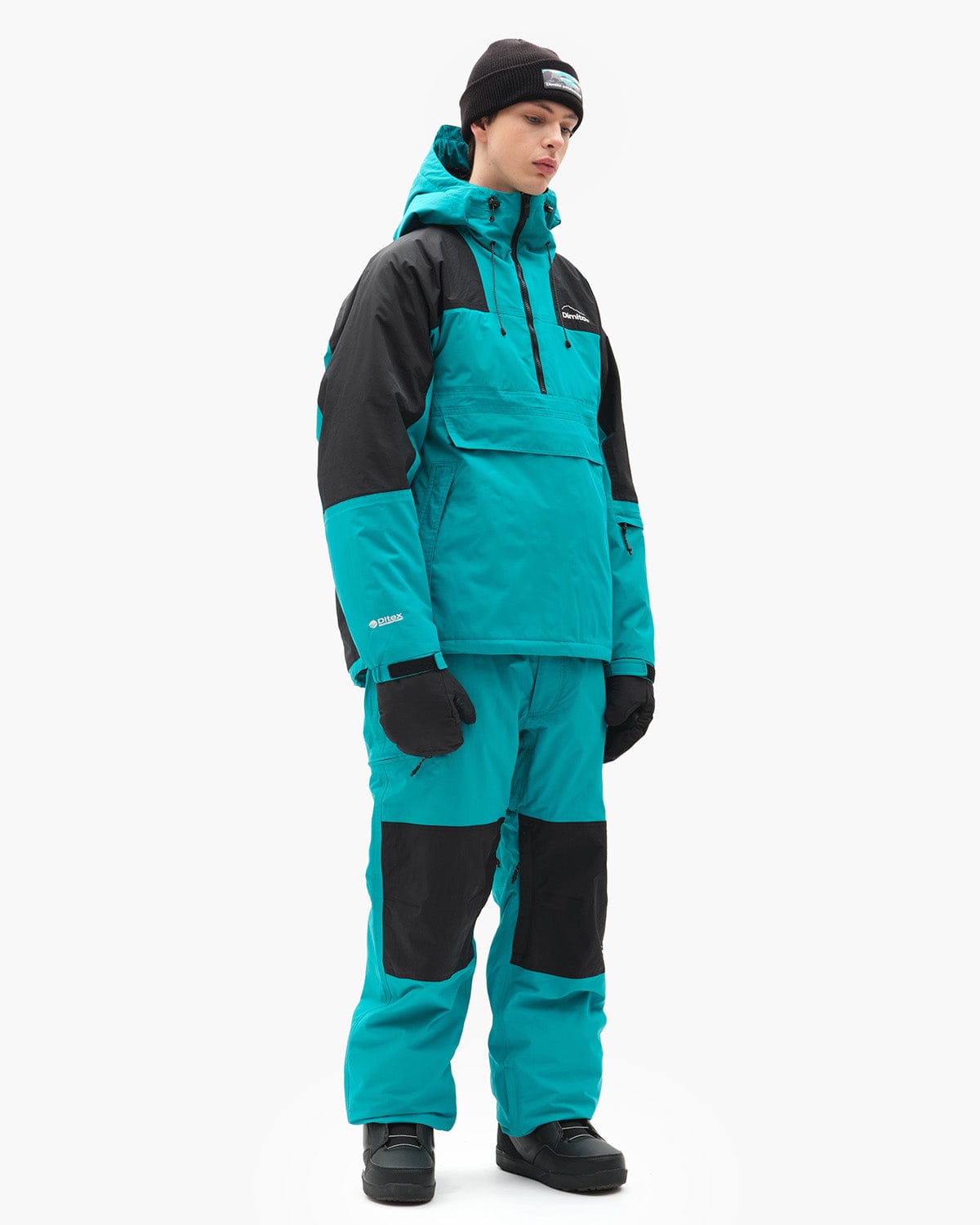 VERT BLOCK MT JACKET EMERALD