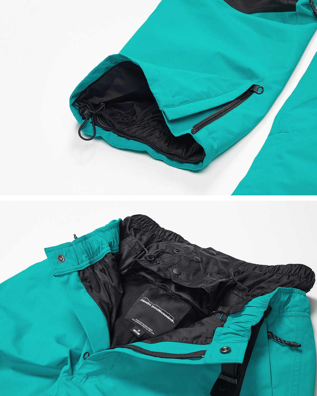 VERT BLOCK MT PANTS EMERALD