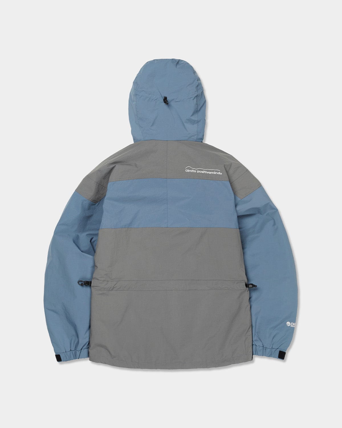 VERT BLOCK PULLOVER JACKET STEEL