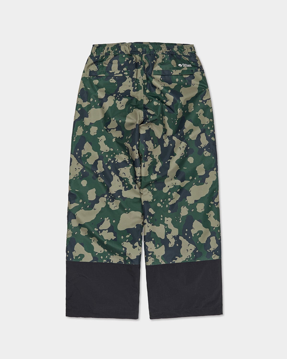 VERT BLOCK WIDE PANTS OLIVE CAMO (Semi Wide Fit)