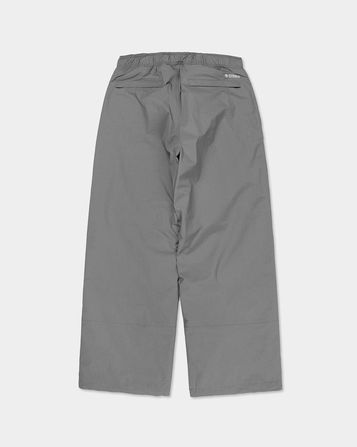 VERT BLOCK WIDE PANTS STEEL GREY (Semi Wide Fit)