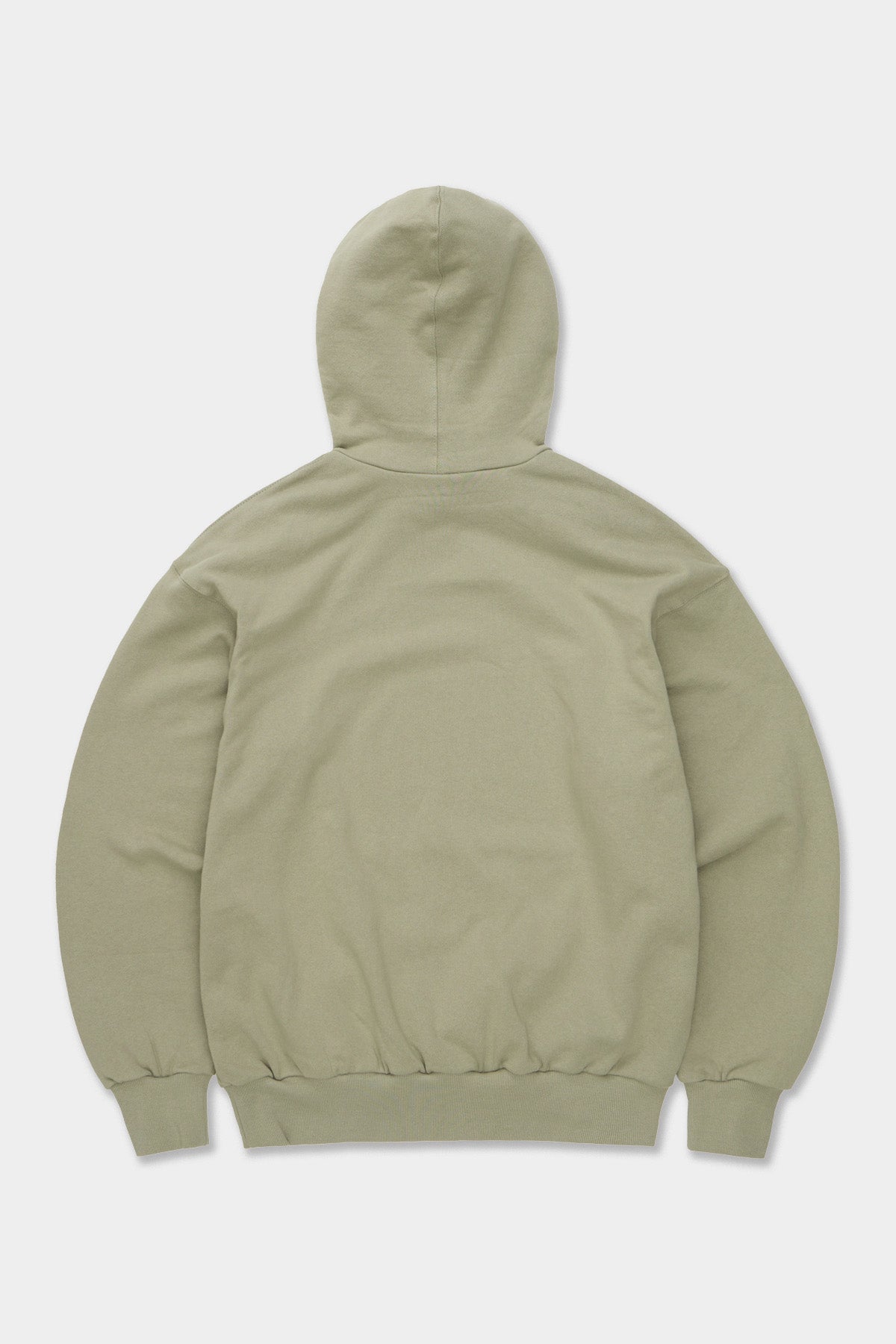 VERT BLURRY LOGO HOODIE KHAKI