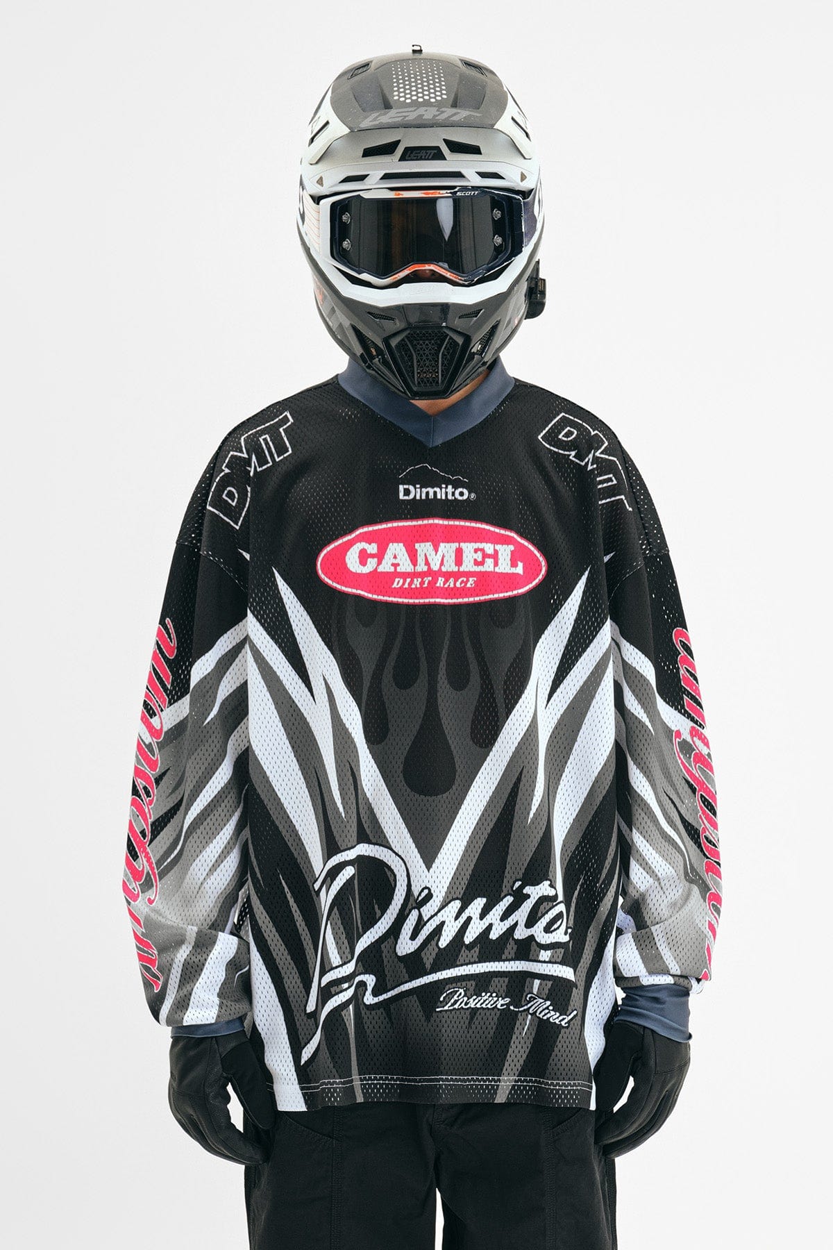 VERT CAMEL RACE JERSEY BLACK