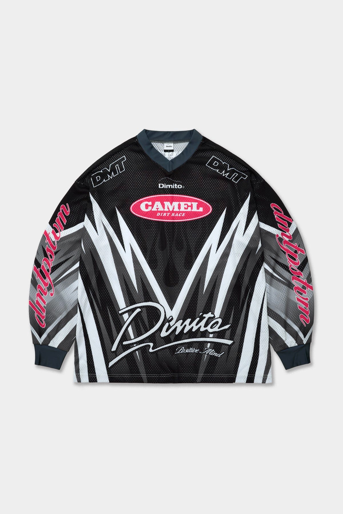 VERT CAMEL RACE JERSEY BLACK