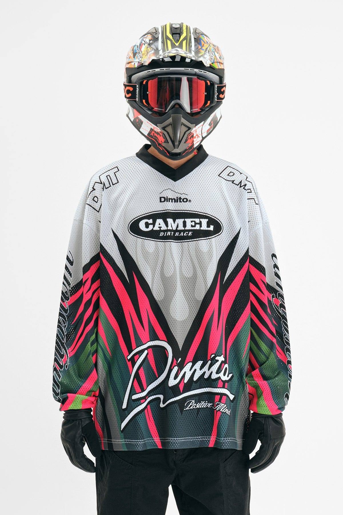 VERT CAMEL RACE JERSEY GREY