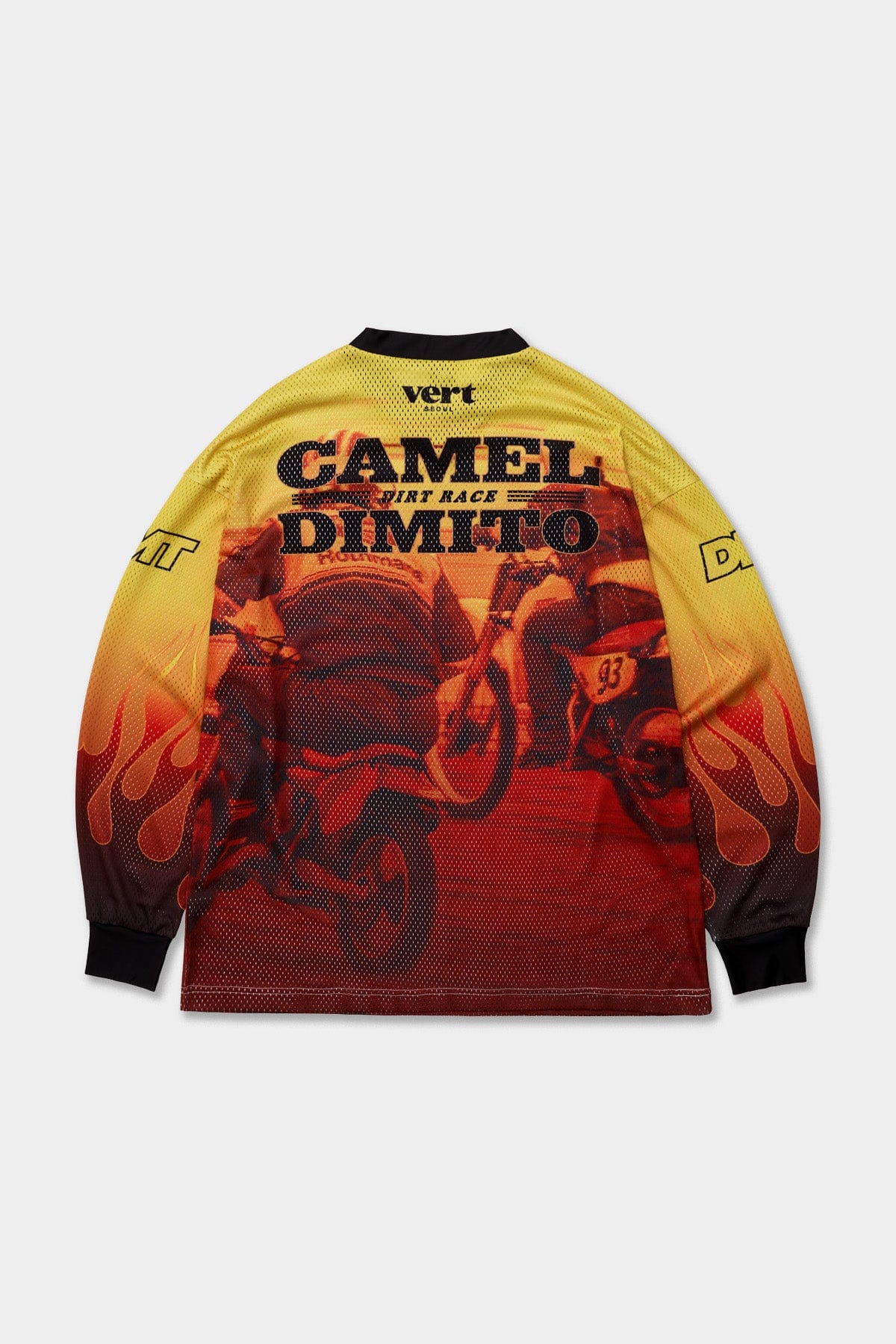 VERT CAMEL RACE JERSEY SUNSET YELLOW