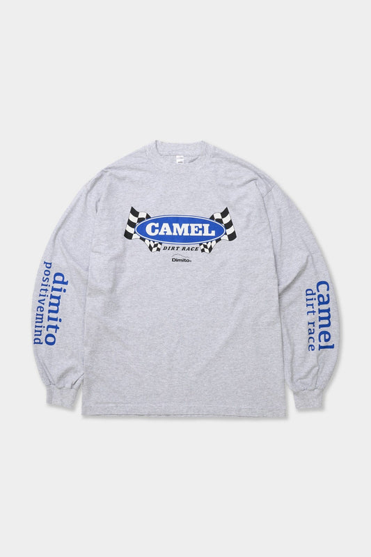 VERT CAMEL RACE LSV GD 6.5OZ TEE ASH