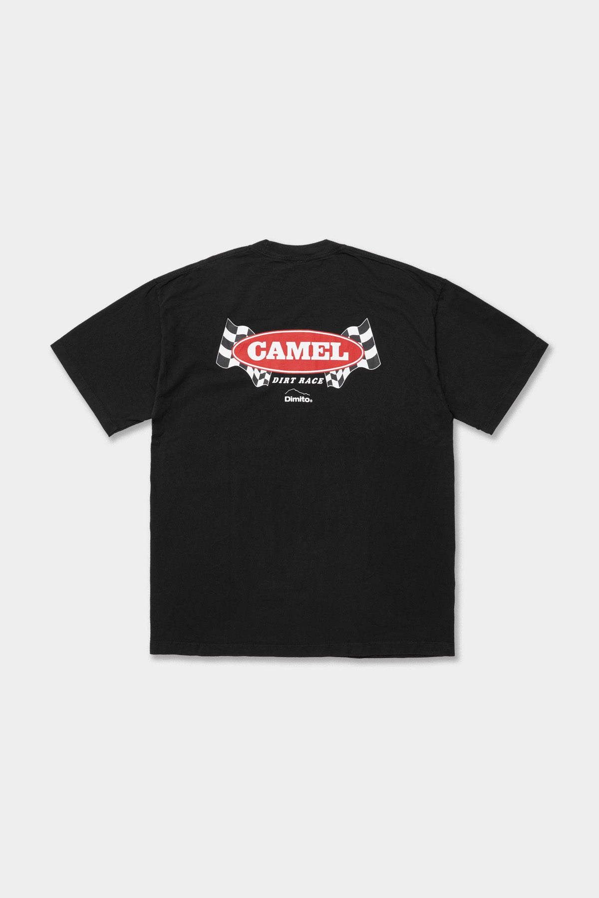 VERT CAMEL RACE SSV GD 6.5OZ TEE BLACK