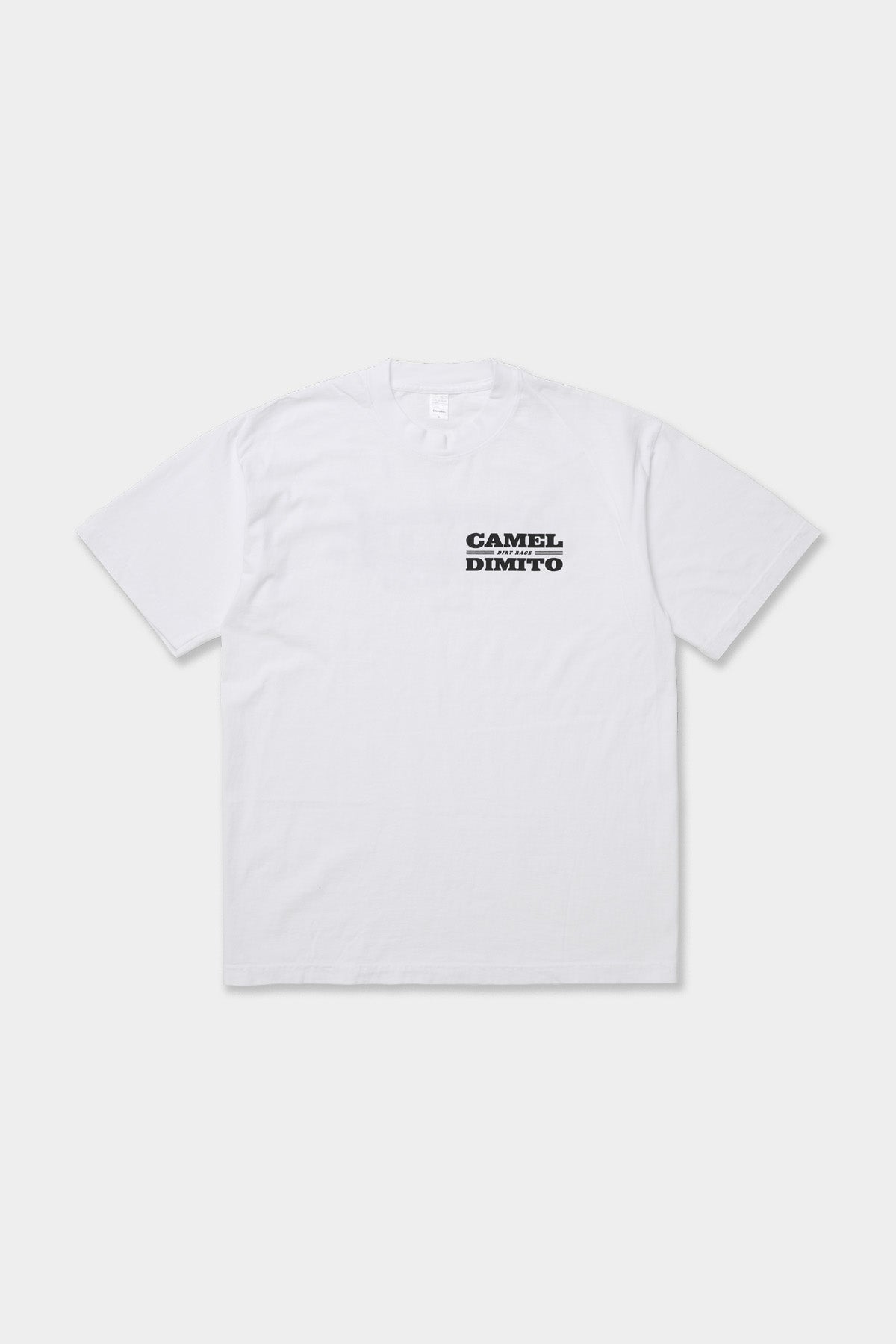 VERT CAMEL RACE SSV GD 6.5OZ TEE WHITE