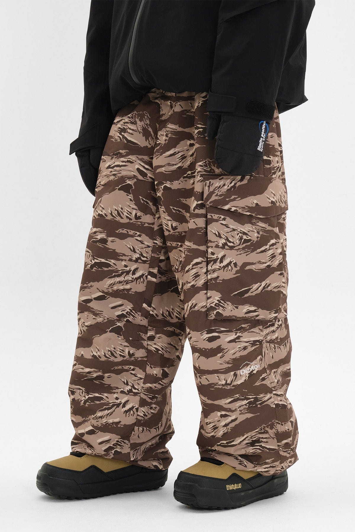 VERT CARGO BIG PANTS TIGER