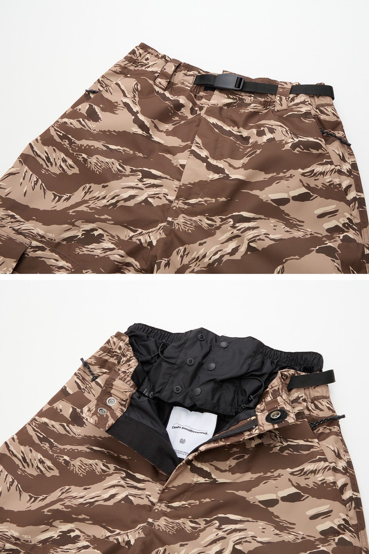 VERT CARGO BIG PANTS TIGER