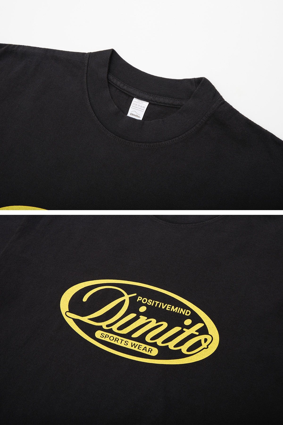 VERT CIRCLE DPM SSV GD 6.5OZ TEE BLACK