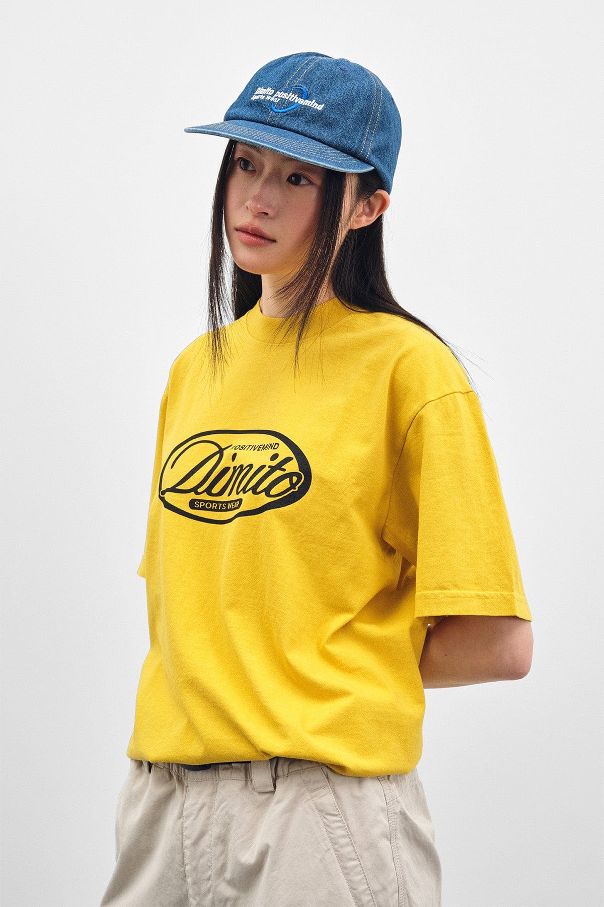 VERT CIRCLE DPM SSV GD 6.5OZ TEE SPECTRA YELLOW