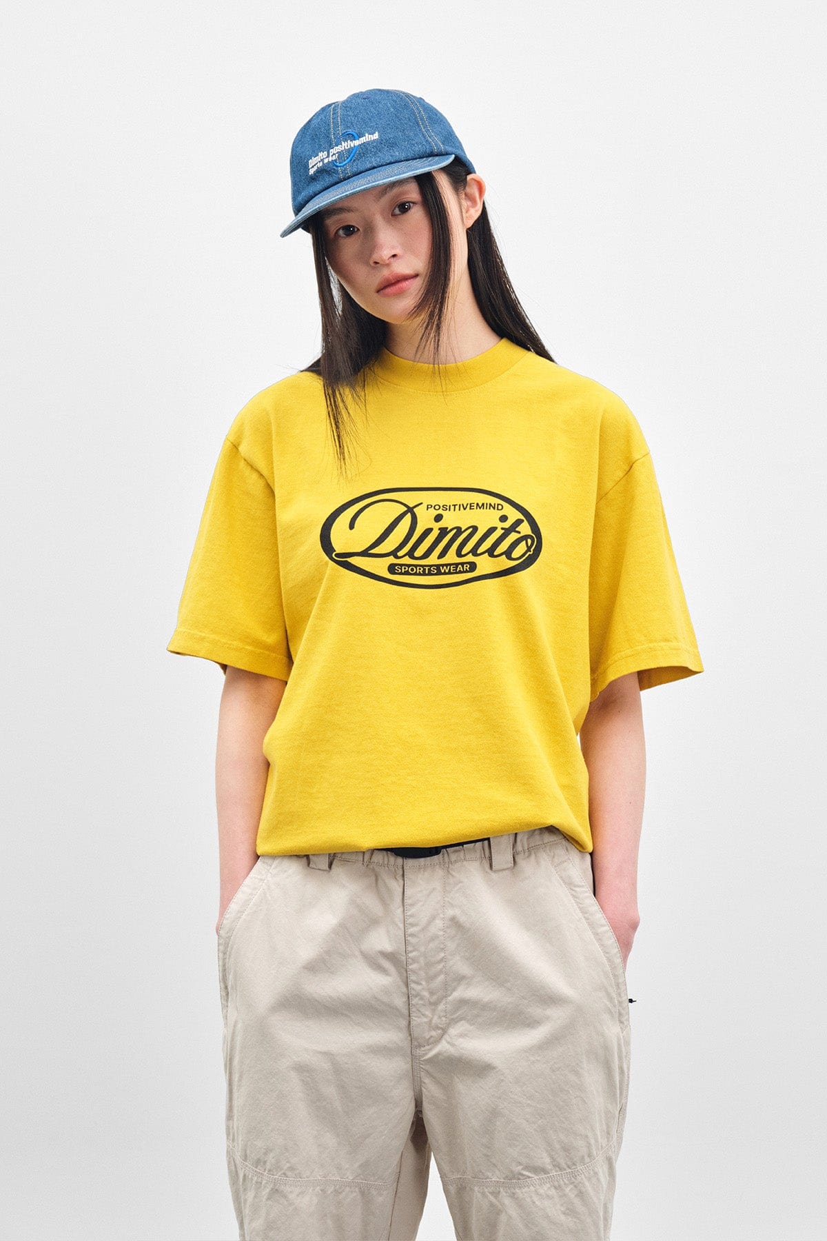 VERT CIRCLE DPM SSV GD 6.5OZ TEE SPECTRA YELLOW