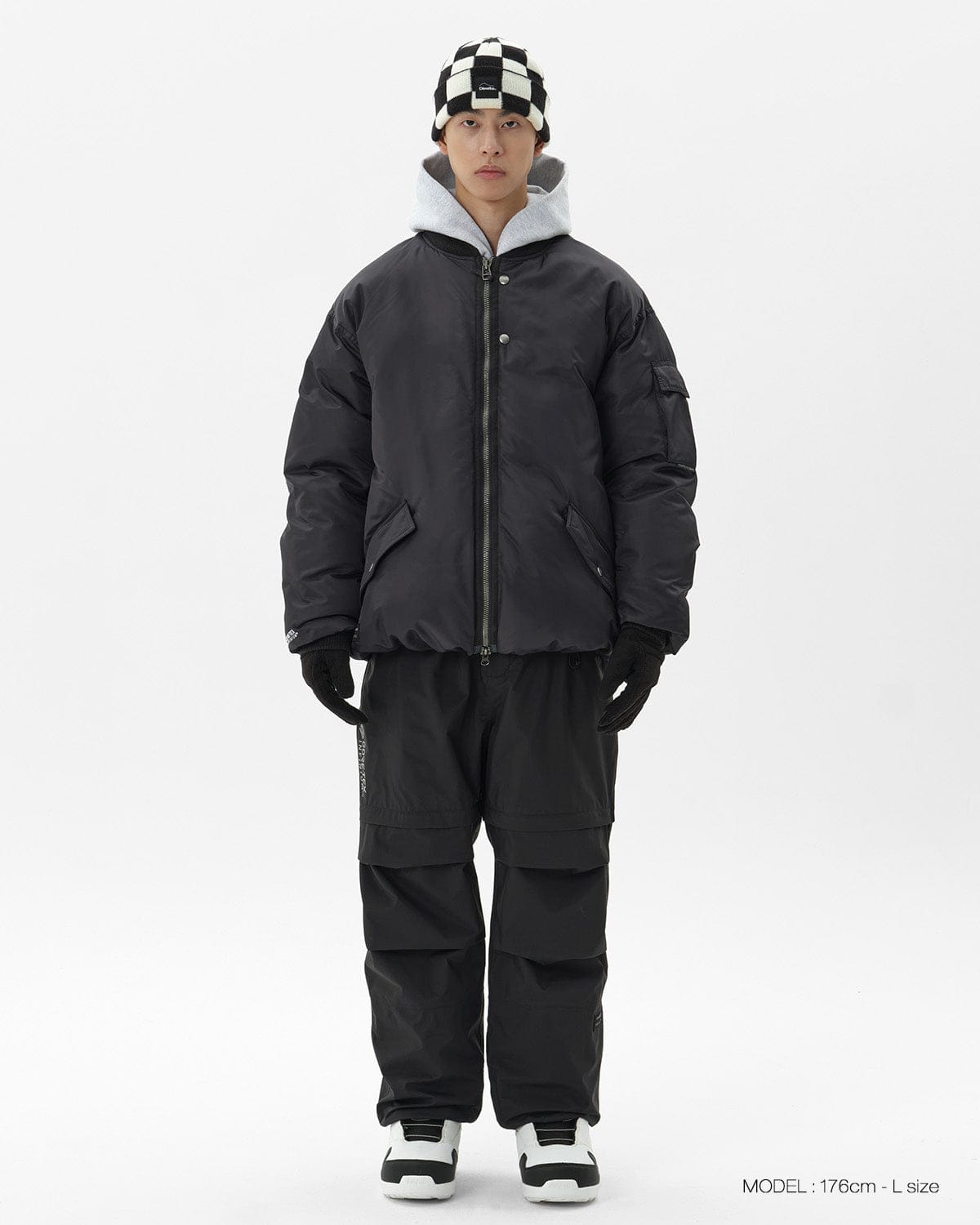 VERT COMBAT DOWN (VTX X EIDER) JACKET BLACK