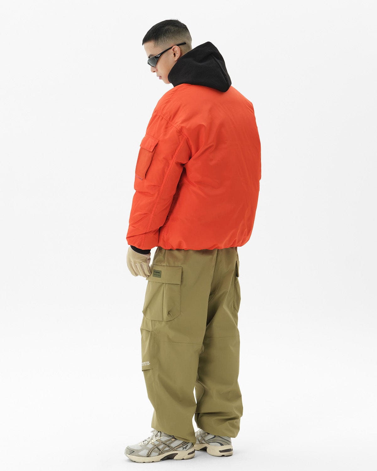 VERT COMBAT DOWN (VTX X EIDER) JACKET DEEP ORANGE