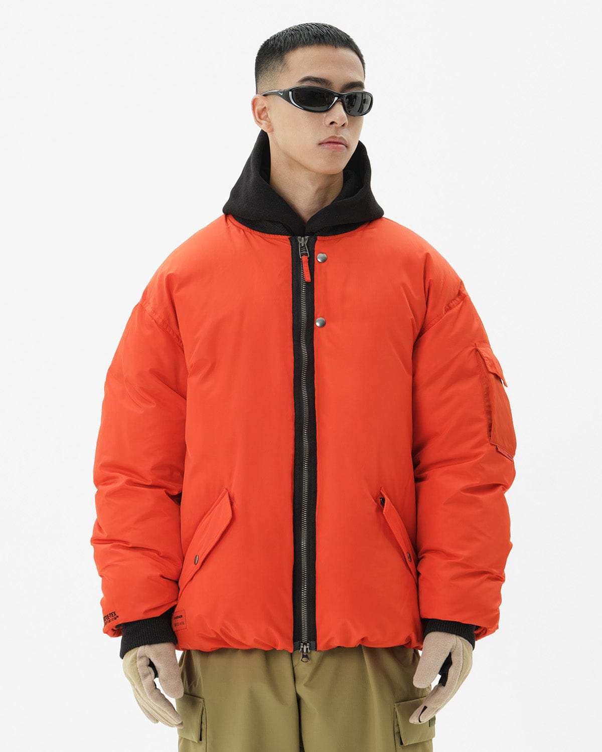 VERT COMBAT DOWN (VTX X EIDER) JACKET DEEP ORANGE