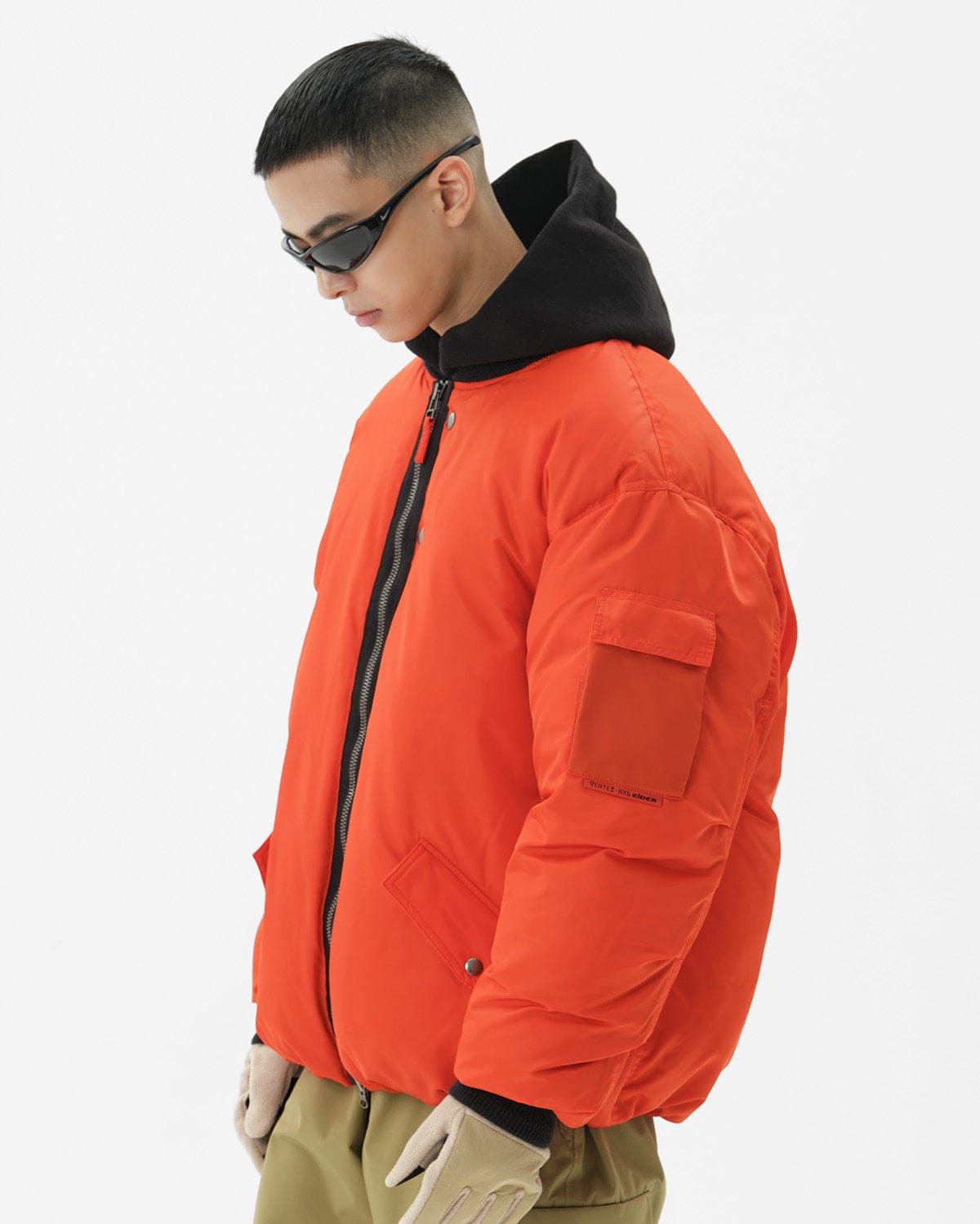 VERT COMBAT DOWN (VTX X EIDER) JACKET DEEP ORANGE