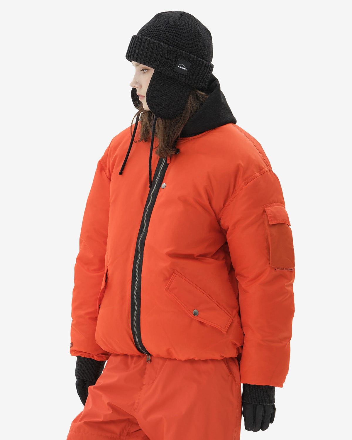 VERT COMBAT DOWN (VTX X EIDER) JACKET DEEP ORANGE