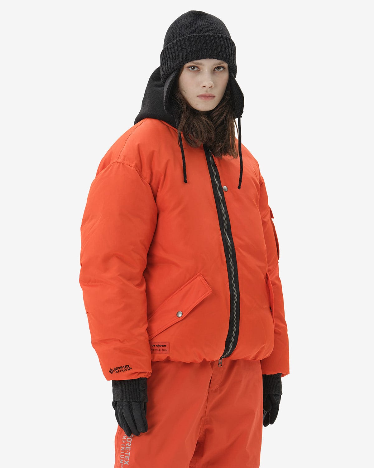 VERT COMBAT DOWN (VTX X EIDER) JACKET DEEP ORANGE