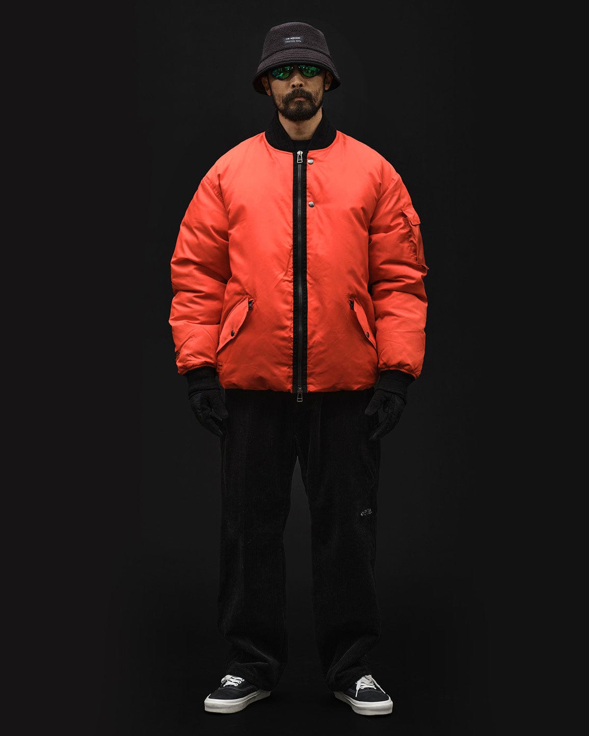 VERT COMBAT DOWN (VTX X EIDER) JACKET DEEP ORANGE