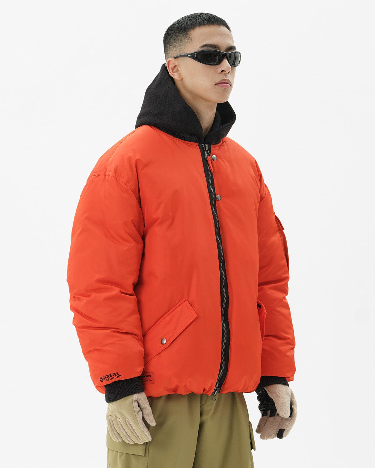 VERT COMBAT DOWN (VTX X EIDER) JACKET DEEP ORANGE