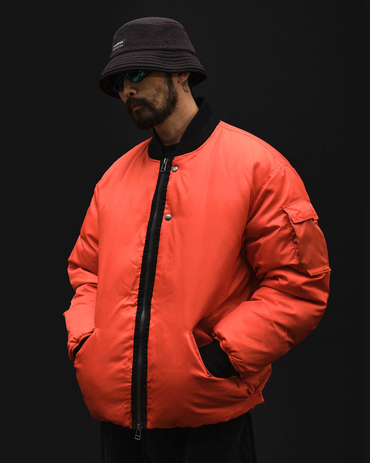 VERT COMBAT DOWN (VTX X EIDER) JACKET DEEP ORANGE