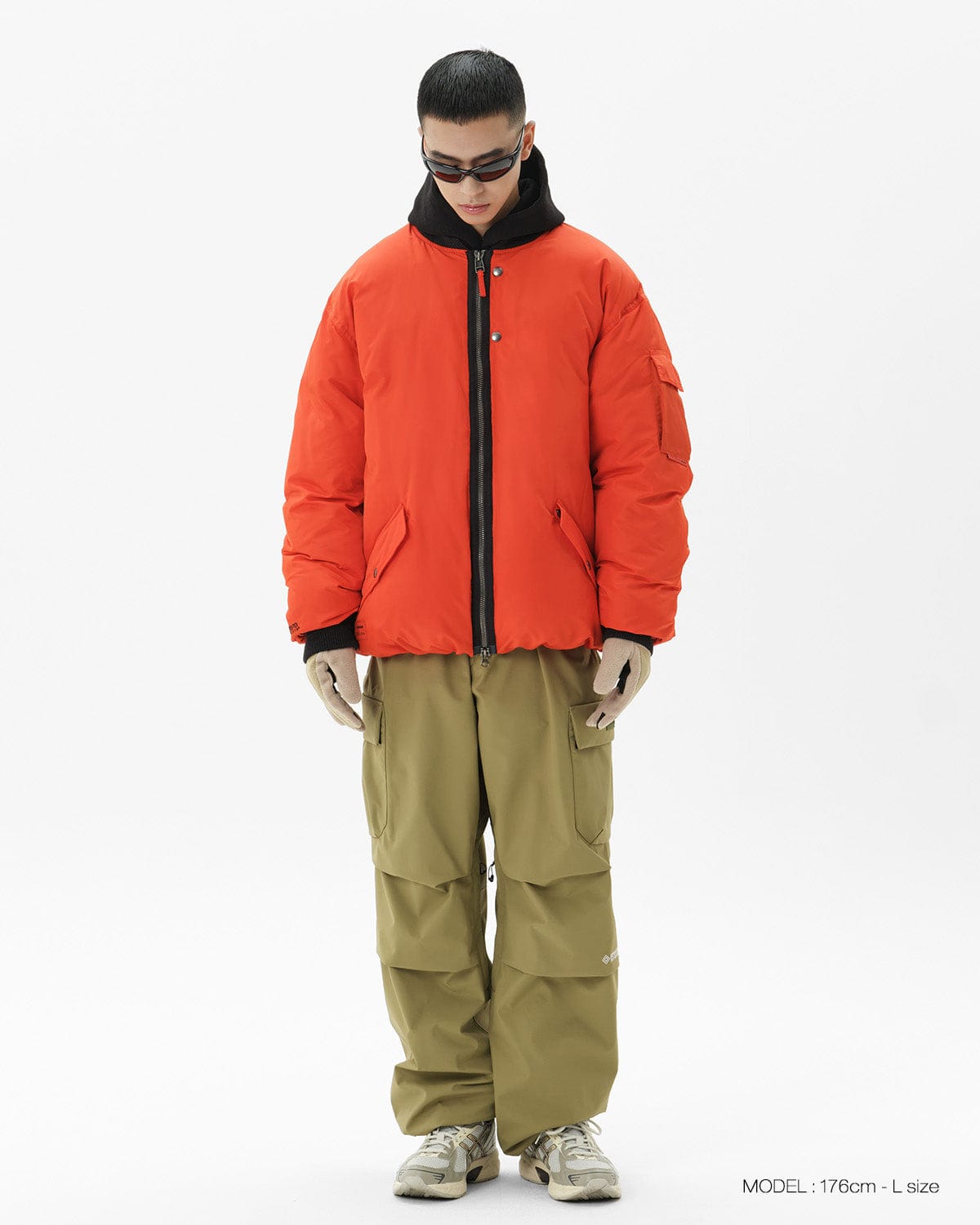 VERT COMBAT DOWN (VTX X EIDER) JACKET DEEP ORANGE