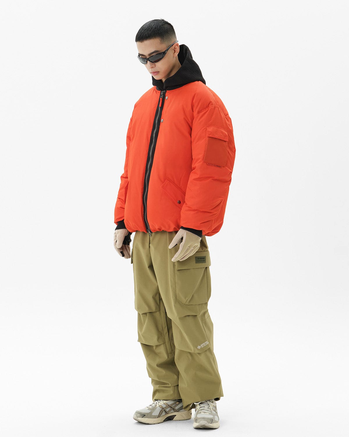 VERT COMBAT DOWN (VTX X EIDER) JACKET DEEP ORANGE