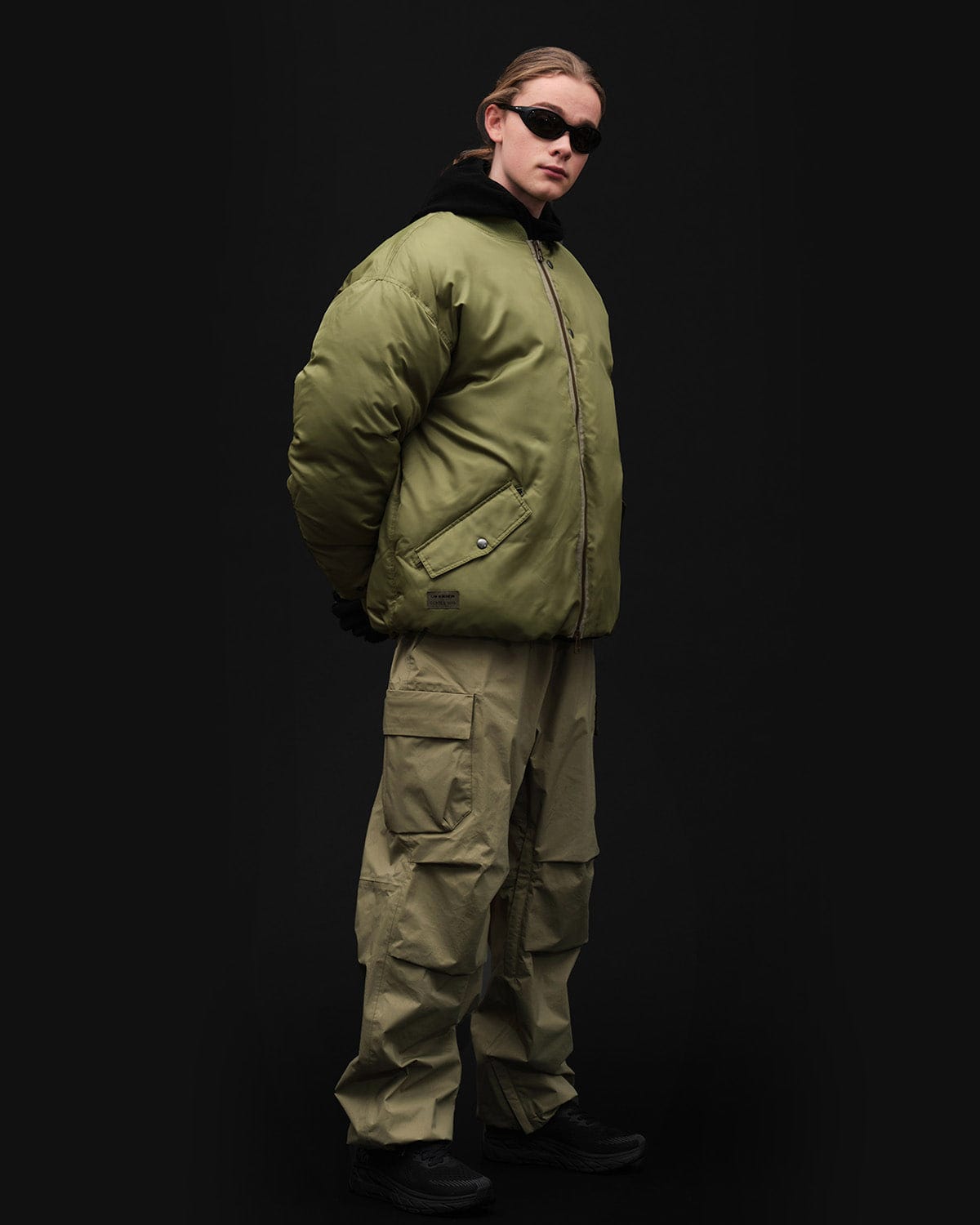 VERT COMBAT DOWN (VTX X EIDER) JACKET OLIVE