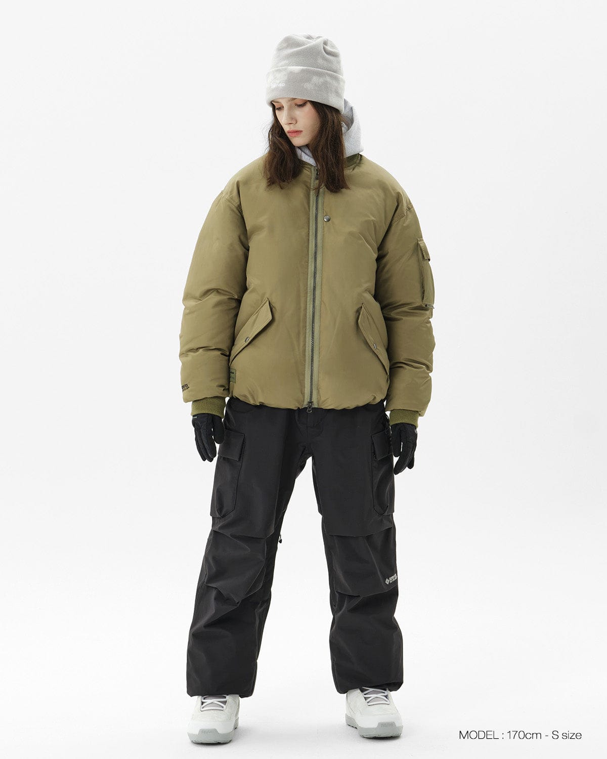 VERT COMBAT DOWN (VTX X EIDER) JACKET OLIVE