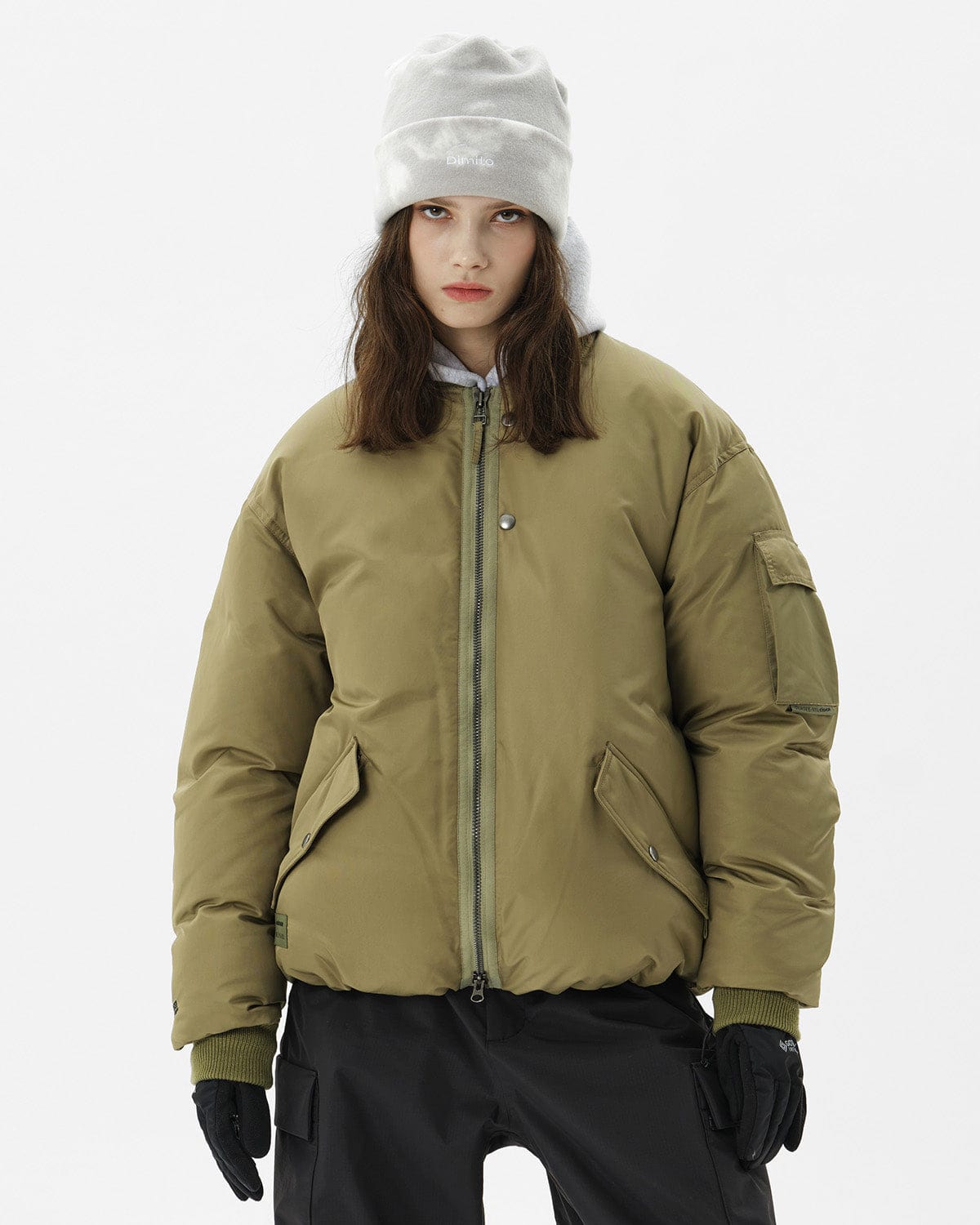 VERT COMBAT DOWN (VTX X EIDER) JACKET OLIVE