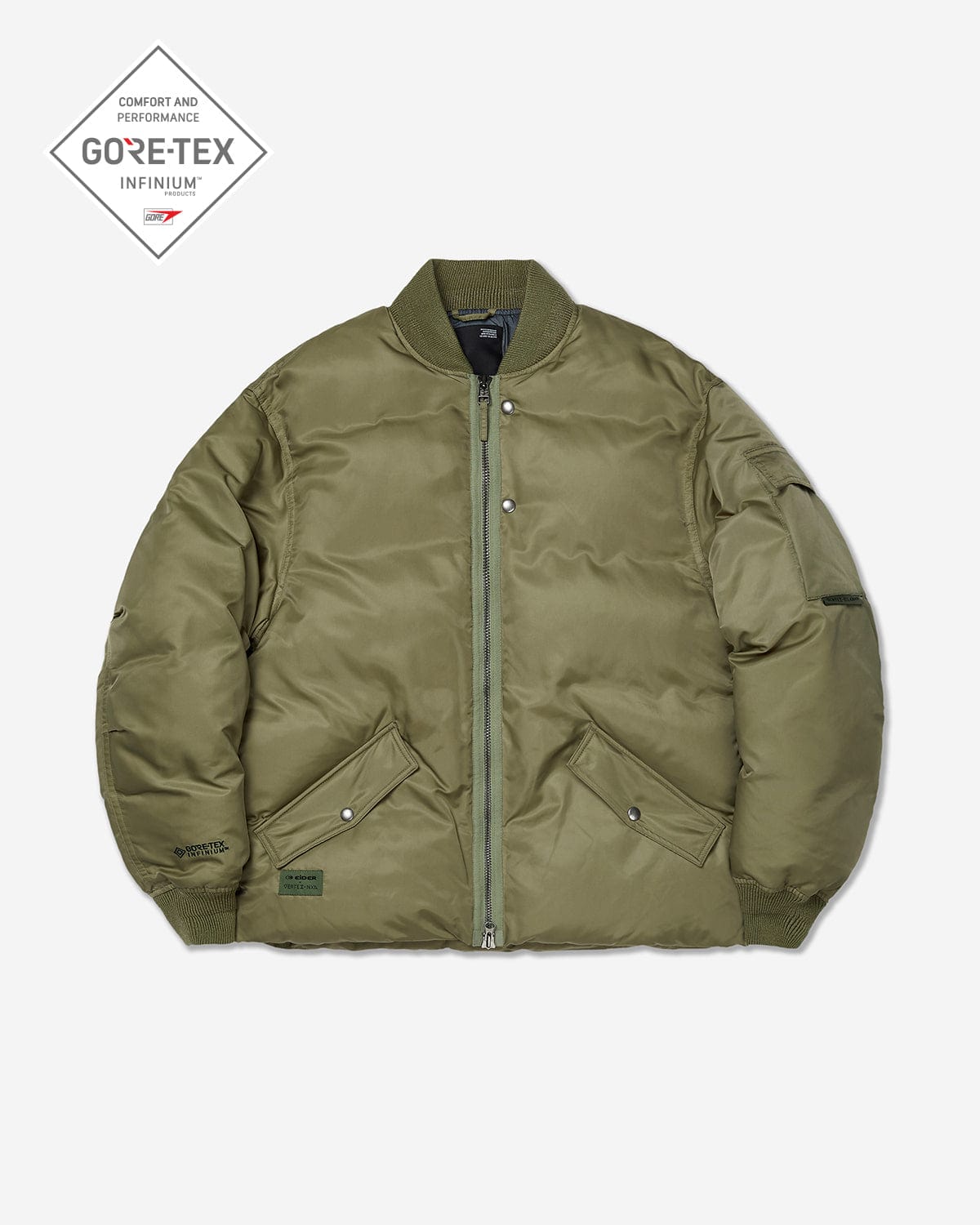 VERT COMBAT DOWN (VTX X EIDER) JACKET OLIVE