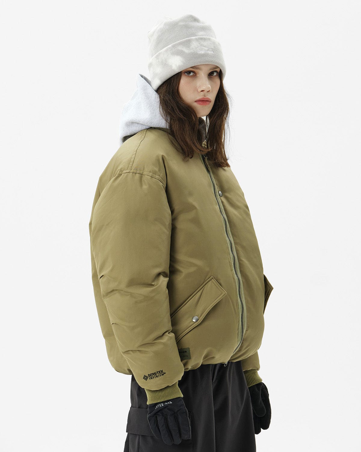 VERT COMBAT DOWN (VTX X EIDER) JACKET OLIVE