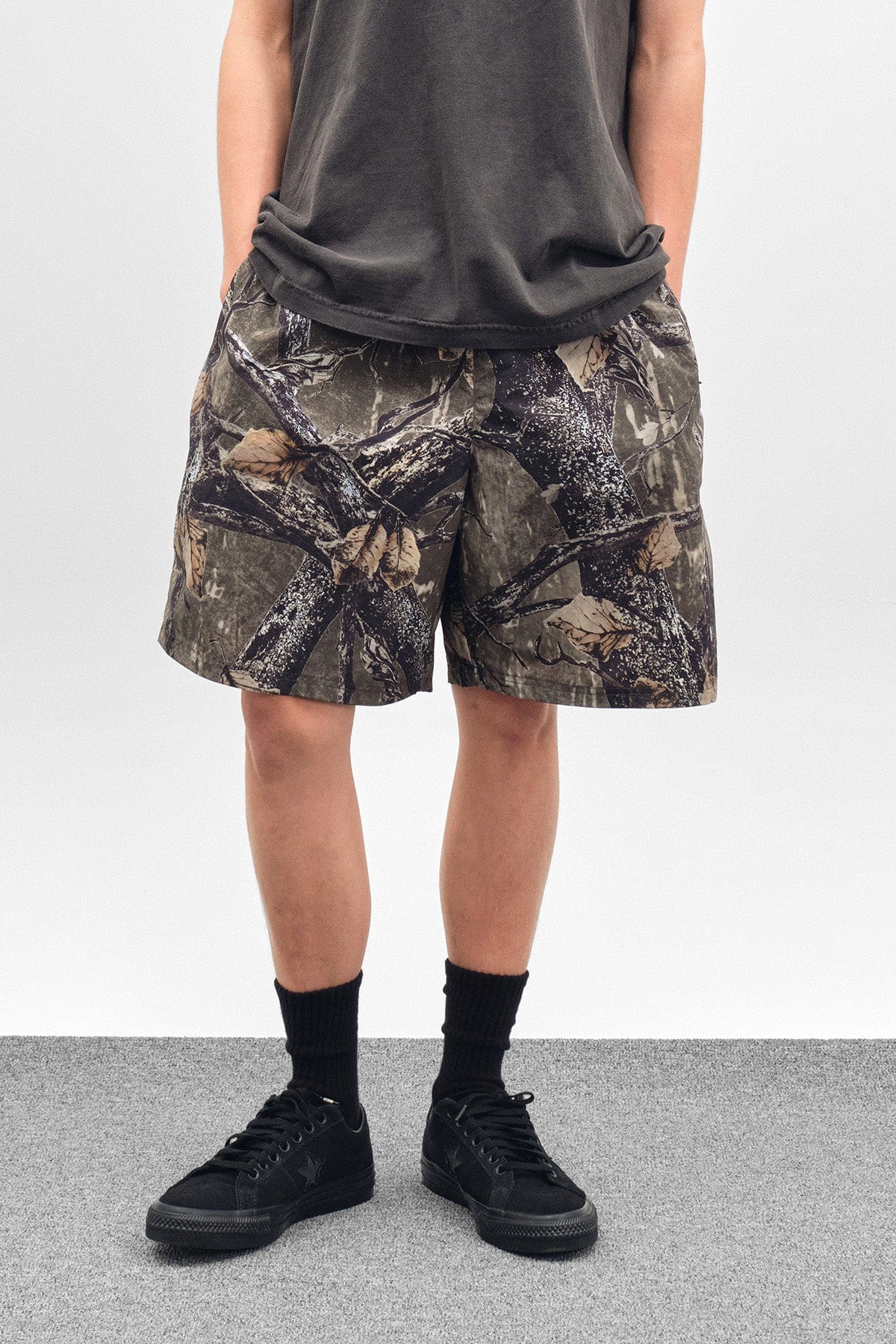 VERT COMBINE SHORTS BROWN TREE