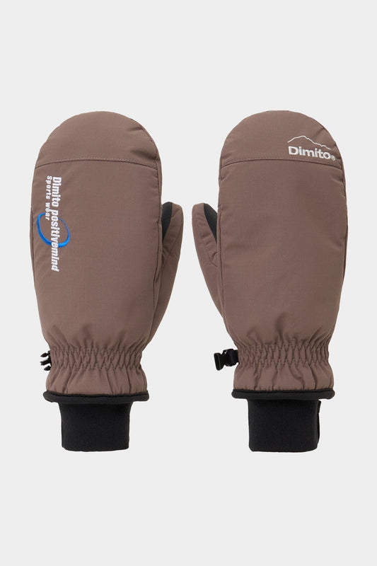 VERT DMT SPORTS MITTEN DEEP BROWN