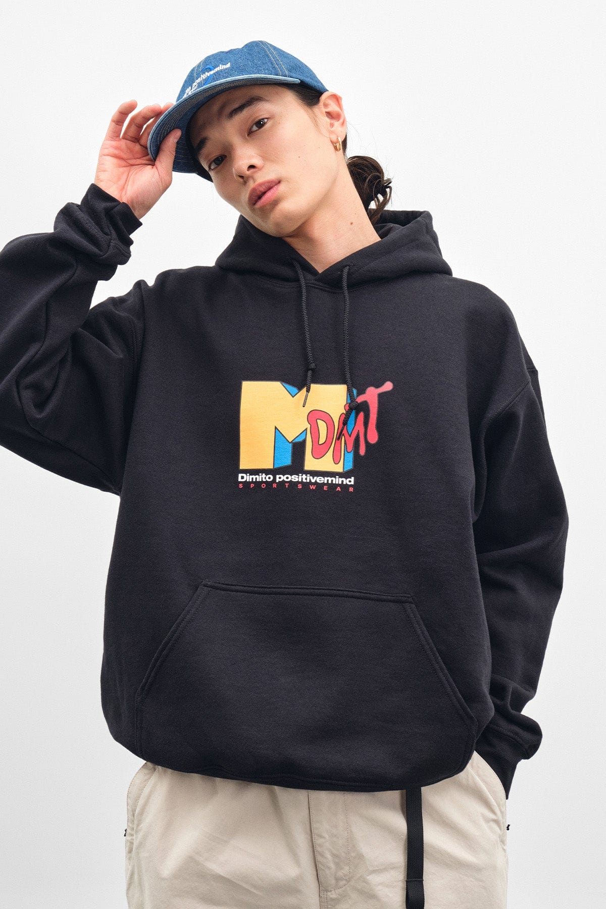 VERT DMTV HOODIE BLACK